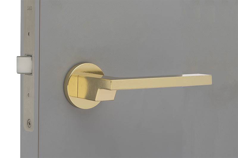 Дверные замки с ручками (без отверстия для ключей) MPF1611(GG)-X