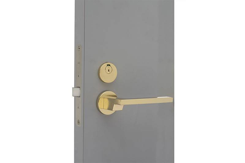Врезные замки с ручкой MPF1612(GG)-X